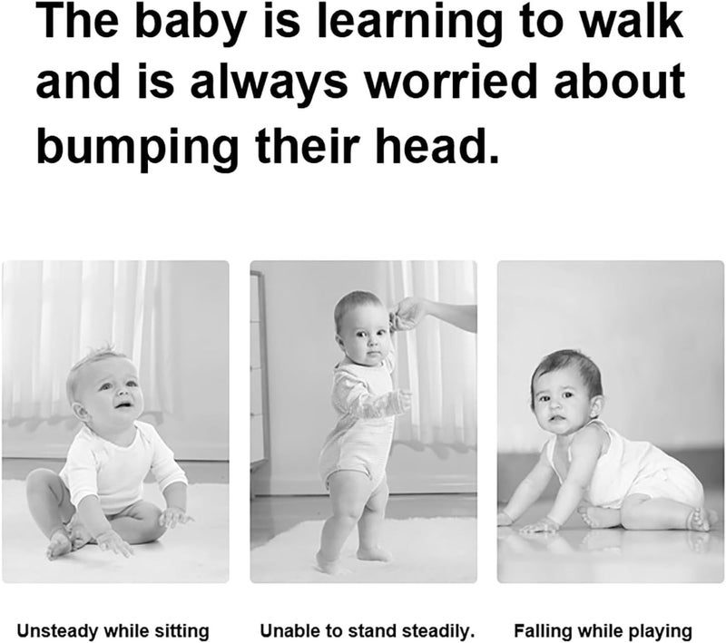 Baby Head Protector Backpack Bee Soft Landing  Safety Toddler Fall Protection for Baby Crawling  Walking FallingBack Cushion for Infant - Image 2