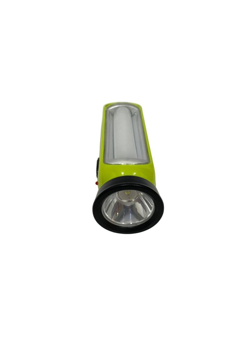 ميتشو مصباح LED قابل لإعادة الشحن بقوة 3 وات مع مصباح جانبي فائق السطوع وكابل USB - عمر بطارية يصل إلى 4 ساعات - Image 3