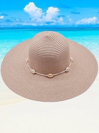 Women's Wide Brim Summer Straw Hat with Starfish Detail - pzsku/ZBC299727BEE9B9B1E5C2Z/45/_/1726143361/703f6885-91fc-4acf-a464-1be5f0875962