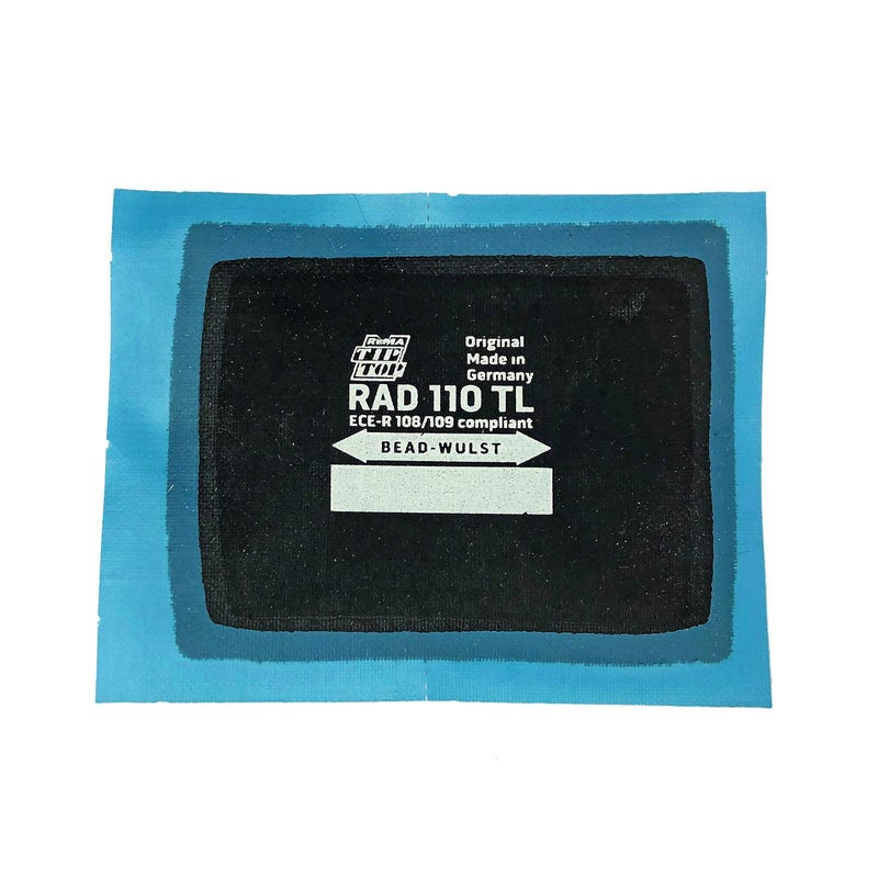 Rema Tip Top RAD110 Radial Tire Patches - 2    x 2-3/4    Self-Vulcanizing Flat Tire Universal Repair Patches - 10 Count - Image 3