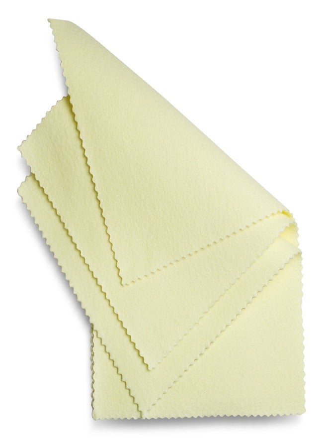 SUN SHINE Jewelry Polishing Cloths for Silver, Gold, Brass, Copper - Package of 3