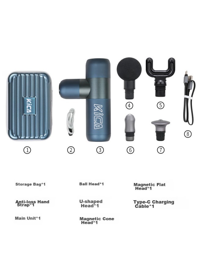 Kica Massage Gun, Self-operated, Professional, For Home Use, Full Body, Neck And Back Muscle Relaxation, Leg And Lumbar Spine, Silicone Massage Head, Government Subsidy - Image 1