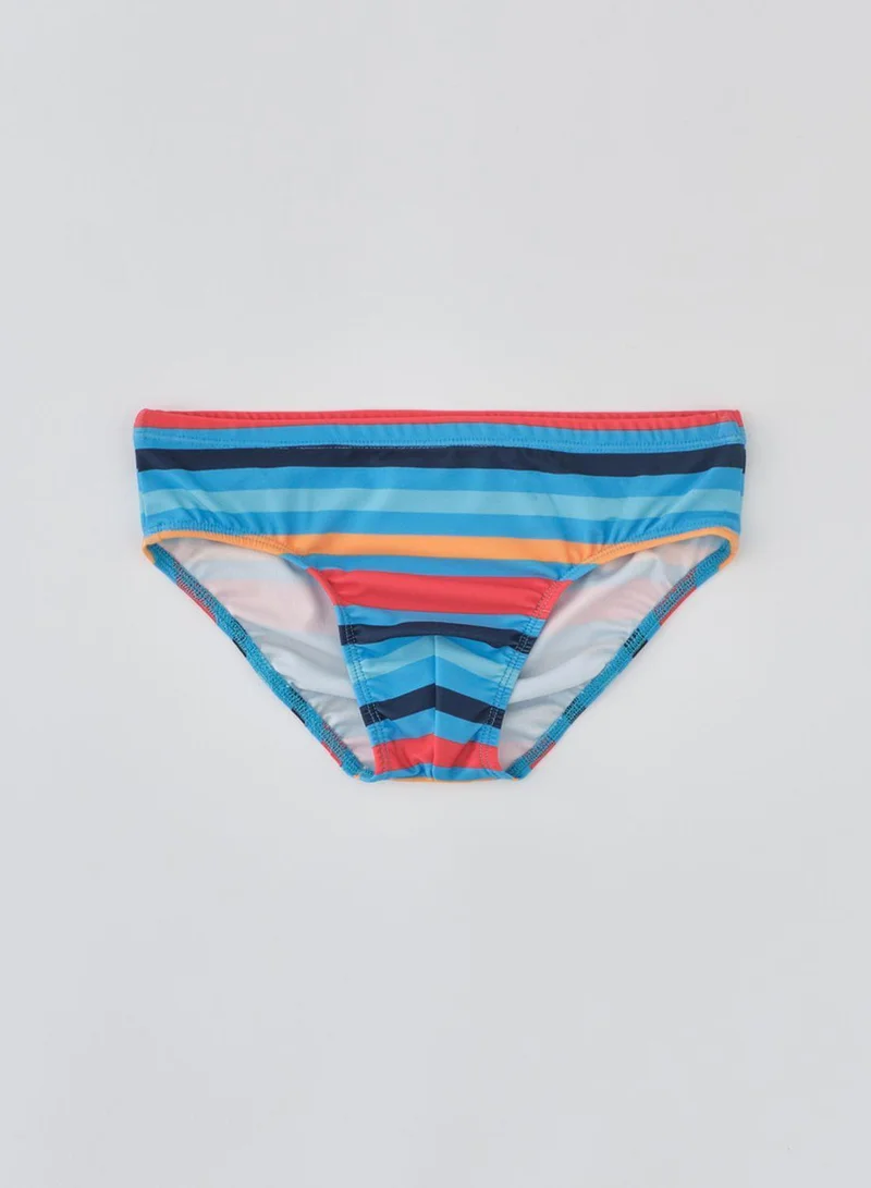 dagi Kids Striped Bikini Bottoms