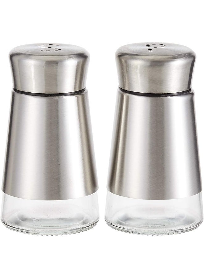 Harmony Harmony 2724623293141 90 ml Salt And Pepper Shaker Set - 2 Pieces (Silver)  - Image 1