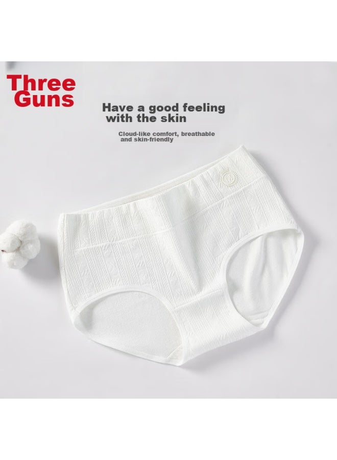 THREEGUN Sanqiang Women's Underwear, 100% Cotton Crotch, Comfortable And Breathable, Mid-rise, Young Women's Panties - Image 3