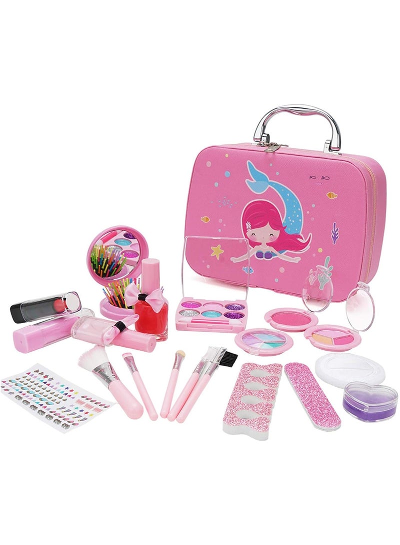 BLOOMING TIME Kids Makeup Kit For Girl Makeup Set For Girls Make up Set For 3 Years + For Special Occasions Birthday Gifts  - Image 1