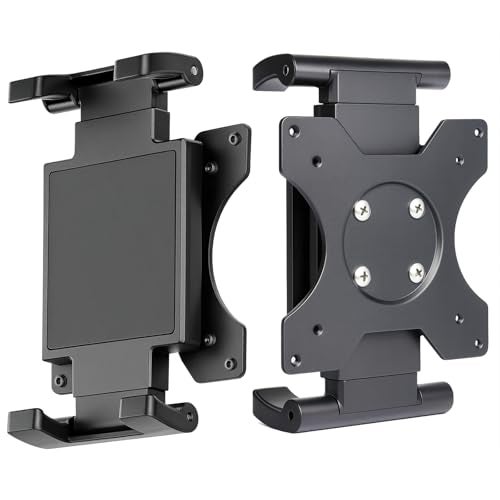 VAUBORTTI Universal VESA Mount Adapter for Tablets Spring Clamp Holder for iPad and Portable Monitors up to 156 Fits VESA 75x75 100x100 Compatible with Surface Galaxy Tab and 2in1 Laptops - Image 1