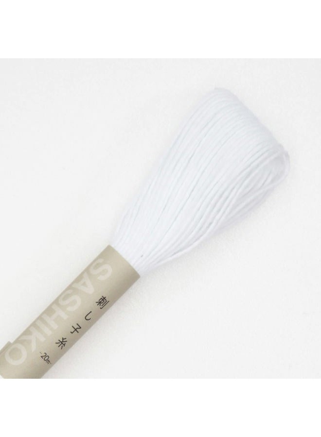 Olympus Sashiko Thread 20m(21.8yds) 4skeins Color Bundles (#52,#01,#10,#18) 100% Cotton - Image 2