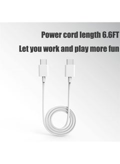 USB C to USB C Charger Cable 6.6Ft 60W, Replacement for iPad Air 4 5 4th 5th Gen Generation 10.9-inch Tablet Type C Charging Power Cord