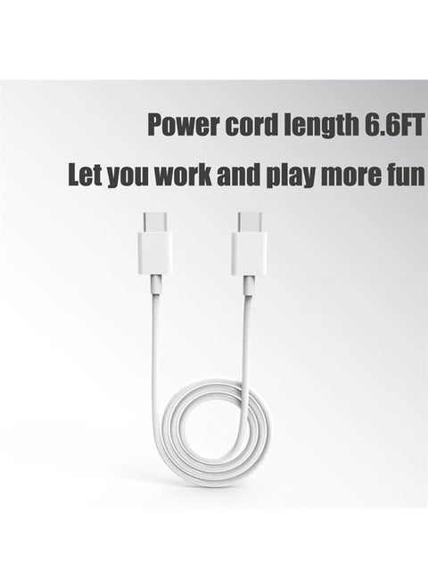 USB C to USB C Charger Cable 6.6Ft 60W, Replacement for iPad Air 4 5 4th 5th Gen Generation 10.9-inch Tablet Type C Charging Power Cord