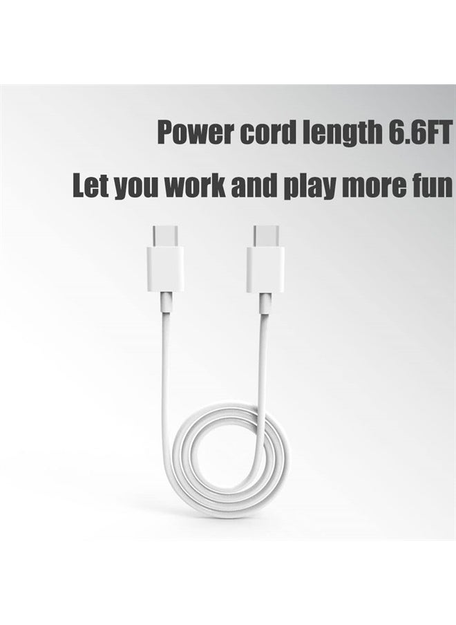 OGMWIN - USB C to USB C Charger Cable 6.6Ft 60W, Replacement for iPad Air 4 5 4th 5th Gen Generation 10.9-inch Tablet Type C Charging Power Cord - Image 1