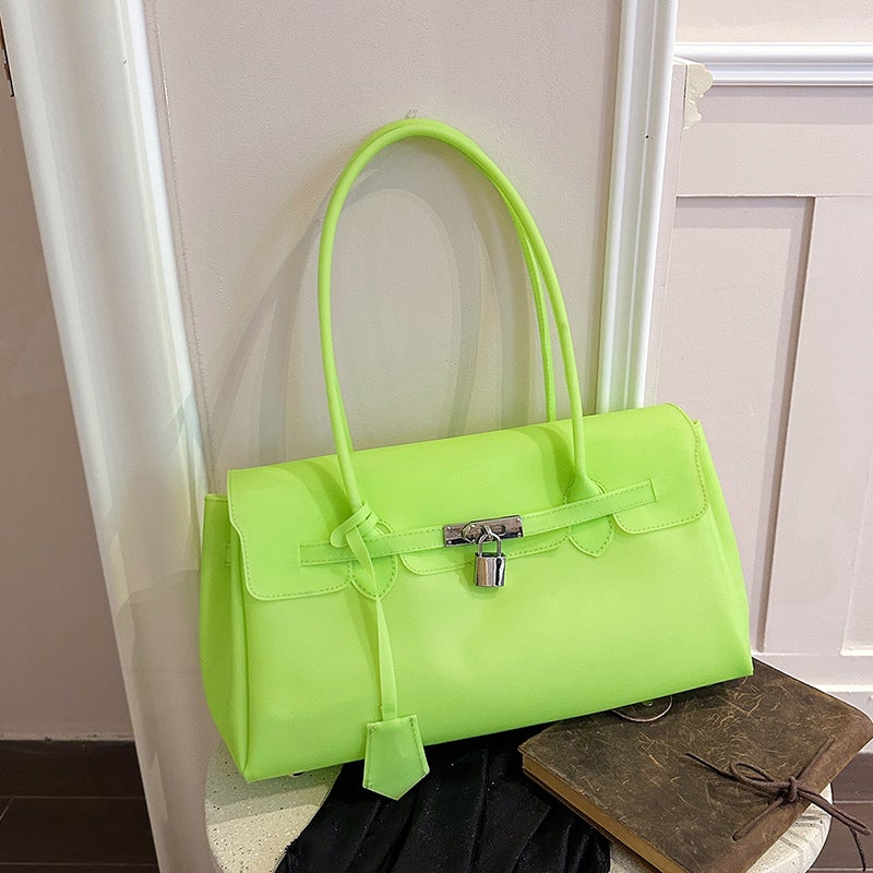 Women's Transparent PVC Kelly Handbag - Image 3