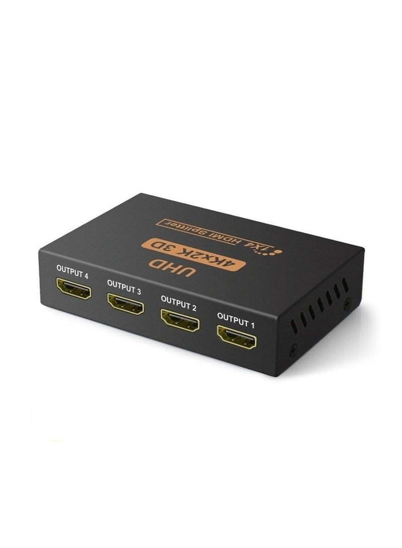 HDMI Splitter 1 In 2 Out – 4K Ultra HD, 1080p, 3D Support – High-Quality Adapter for Duplicating One Source to Two Displays Simultaneously - Image 3