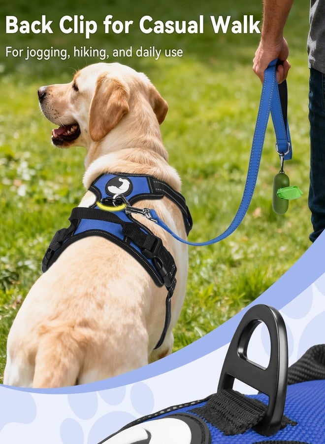 Joytale No Pull Dog Harness for Small Dogs, Reflective Pet Vest with Front Clip, Adjustable Soft Padded Harnesses with Easy Control Handle for Training and Walking, Navy Blue, S - Image 4