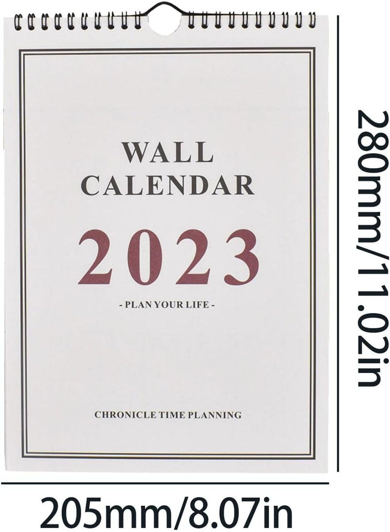 GGOOT Calendar 2023, Wall Calendar from September 2022 to December 2023, 16 Months Large Calendar, Monthly Planner with Hanging Hook  - Image 4