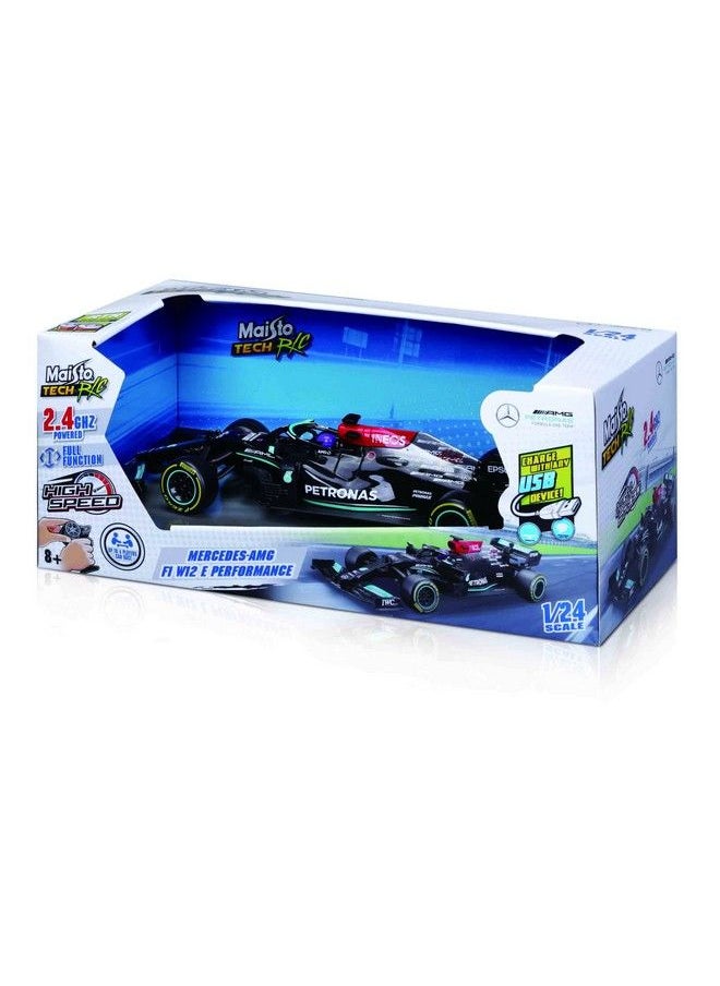 Maisto 1:24 سيارة مرسيدس فورمولا 1 بريميوم Rc 2021 الموسم L هاميلتون (M82355)  - Image 3