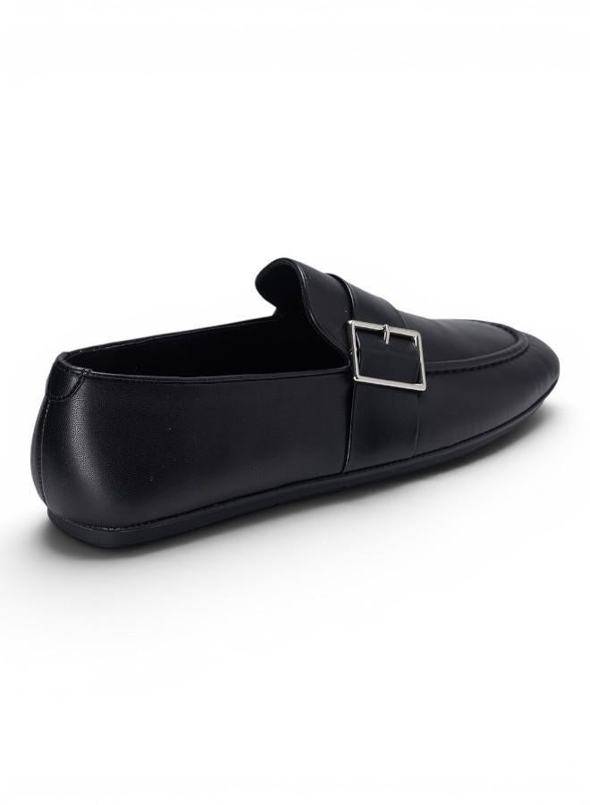 Bata Buckle Detail Formal Loafers - Image 3