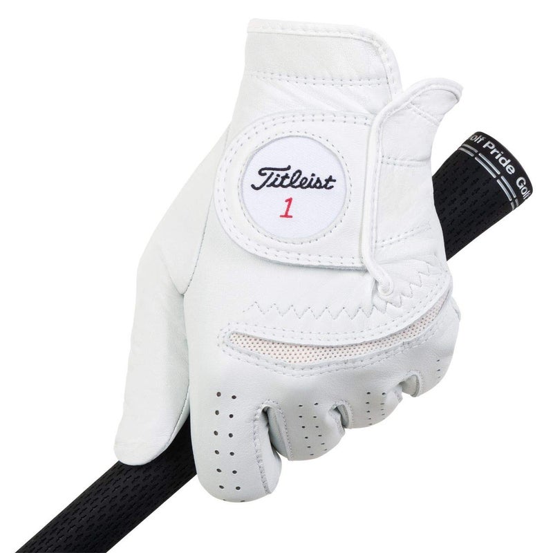 Titleist قفاز رياضي للرجال من تايتليست بيرما-سوفت لليد اليسرى باللون اللؤلؤي - Image 3