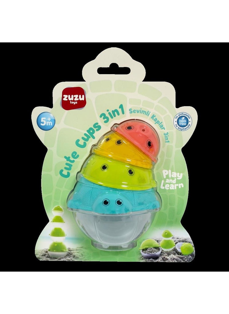 Zuzu Toys - Nesting Containers 3in1 4074 Baby Toy - Image 1