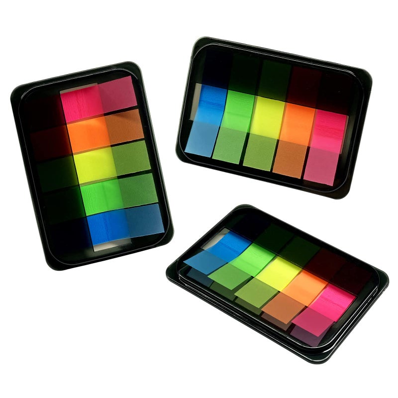 XLSFPY 300PCS Sticky Index Tabs, Transparent Sticky Page Markers Notes, Book Markers, Sticky Note Tabs, Page Tabs, Label Stickers, Small Pop Up Post Tabs Flags Stickers - Image 1