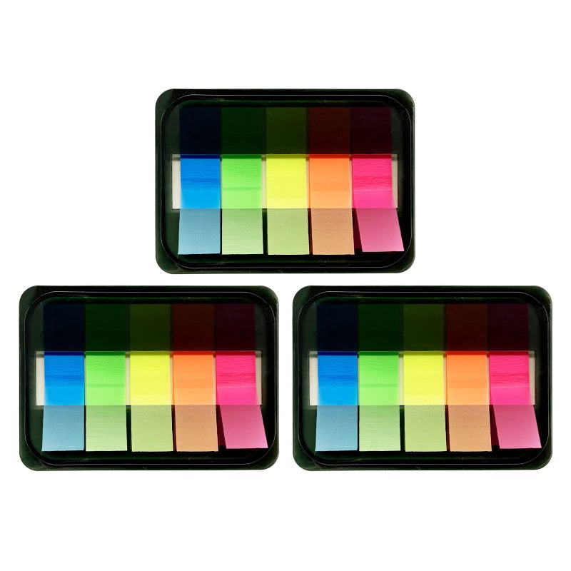 XLSFPY 300PCS Sticky Index Tabs, Transparent Sticky Page Markers Notes, Book Markers, Sticky Note Tabs, Page Tabs, Label Stickers, Small Pop Up Post Tabs Flags Stickers - Image 2