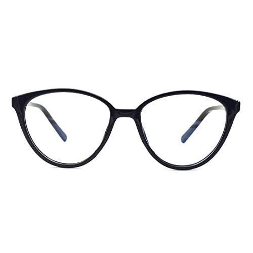 Peter Jones Demi Brown Zero Power Blue Light Blocking Cateye Glasses for Computer/Gaming/Reading (2360DA) - Image 3