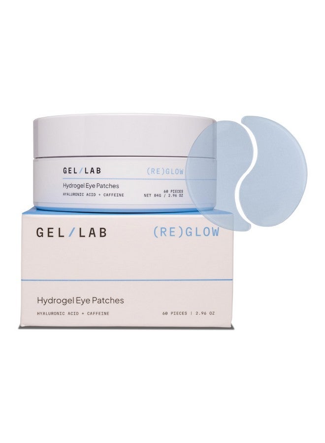 GEL LAB Reglow Under Eye Gel Patch Korean Hydrating Eye Mask Hyaluronic Acid & Caffeine Reduce Wrinkles While Brightening And Minimizing Dark Circles & Puffiness 60 Patches  - Image 1