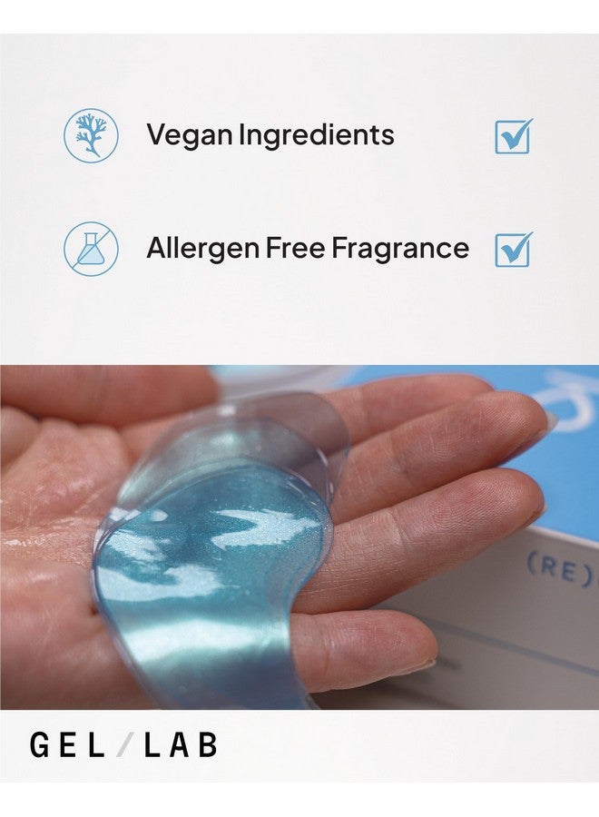 GEL LAB Reglow Under Eye Gel Patch Korean Hydrating Eye Mask Hyaluronic Acid & Caffeine Reduce Wrinkles While Brightening And Minimizing Dark Circles & Puffiness 60 Patches  - Image 5