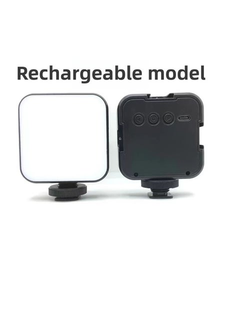 Customized Flap Pocket Pants Fill Light Mini Square Led Mobile Phone Photo Portable Fill Light Photography Camera Recommended-Specification:Fill Light Rechargeable Model (built-in Battery)