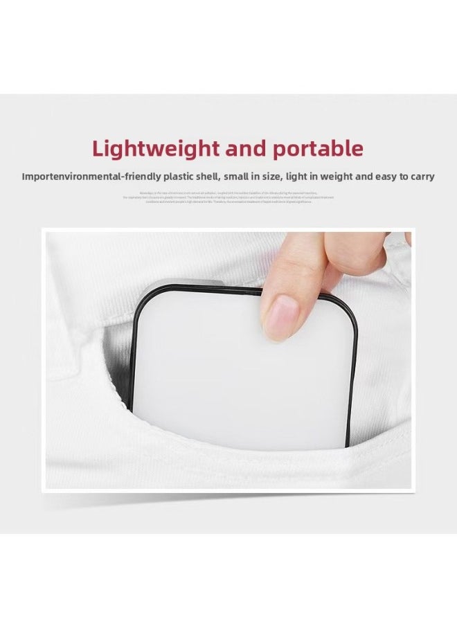 Customized Flap Pocket Pants Fill Light Mini Square Led Mobile Phone Photo Portable Fill Light Photography Camera Recommended-Specification:Fill Light Rechargeable Model (built-in Battery)