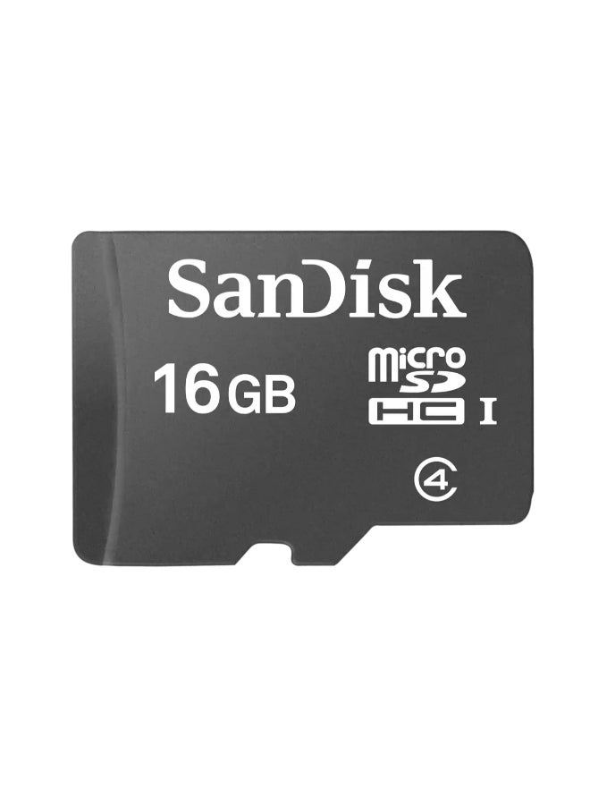 sandisk 16GB MicroSDHC C4 Memory card for Smartphone and Water Proof SDSDQM-016G-B35A - Image 1