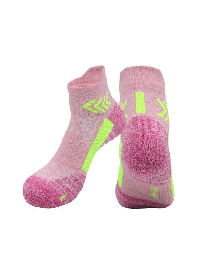 KUYING Fashion Anti Slip Breathable Sports Socks Four Piece Set 