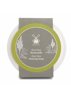 M MÜHLE SHAVE CARE Porcelain Dish incl. Aloe Vera Shaving Soap 65g  - Image 1