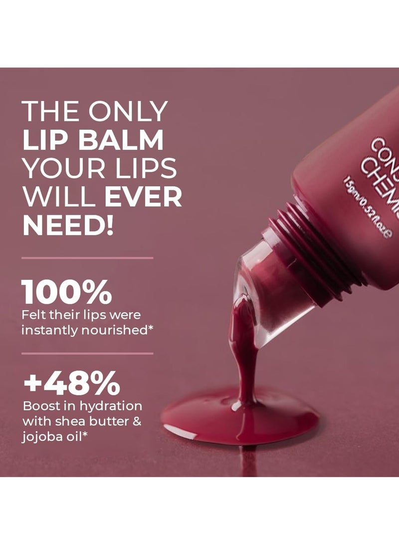 كيميائي واعي مرطب شفاه ببتيد من كونشوس كيميست - شفاه غنية بعامل حماية من الشمس 15 | 15 غرام - Image 4