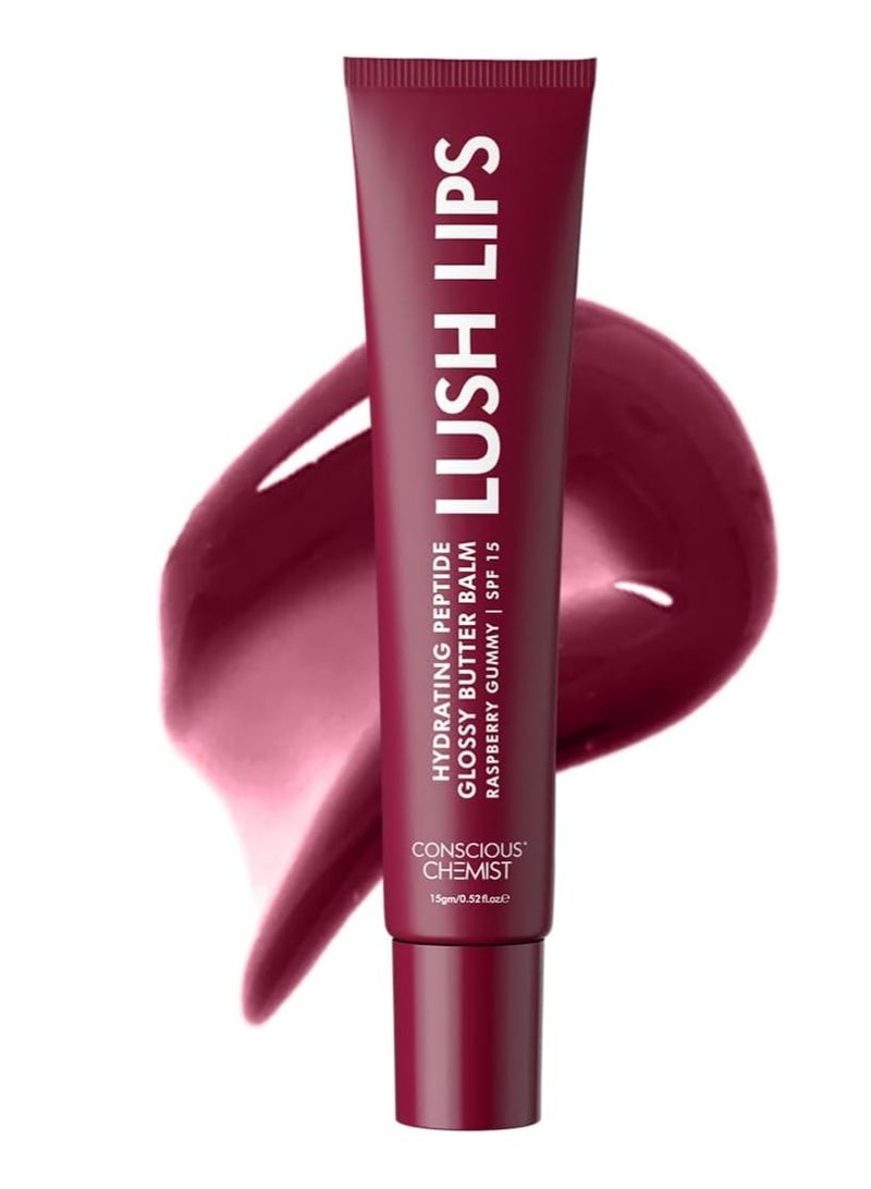 كيميائي واعي مرطب شفاه ببتيد من كونشوس كيميست - شفاه غنية بعامل حماية من الشمس 15 | 15 غرام - Image 1