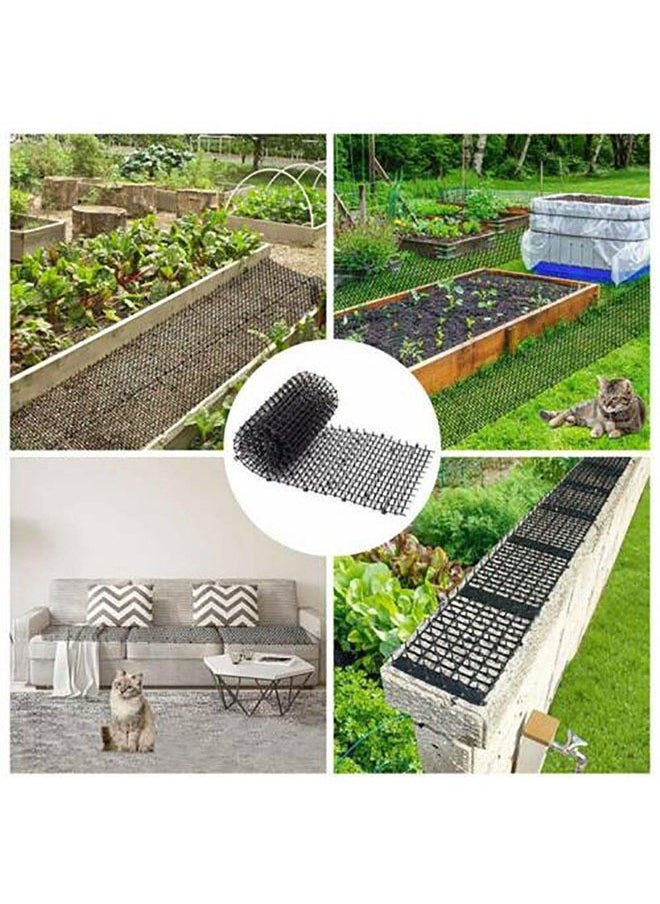 MLADEN - Cat Repellent Outdoor Cat Mat Of 19.25 X 5.5 Inches Set Of 6 Cat Repellent Spikes To Keep Cats Out Of Yard Permanently Cat Deterrent Indoor 9 Ft Coverage - Image 1