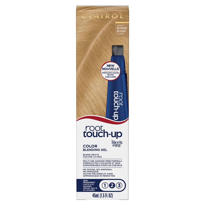 Clairol Root Touch-Up Semi-Permanent Hair Color Blending Gel, 8 Blonde, Pack of 1 - Image 1