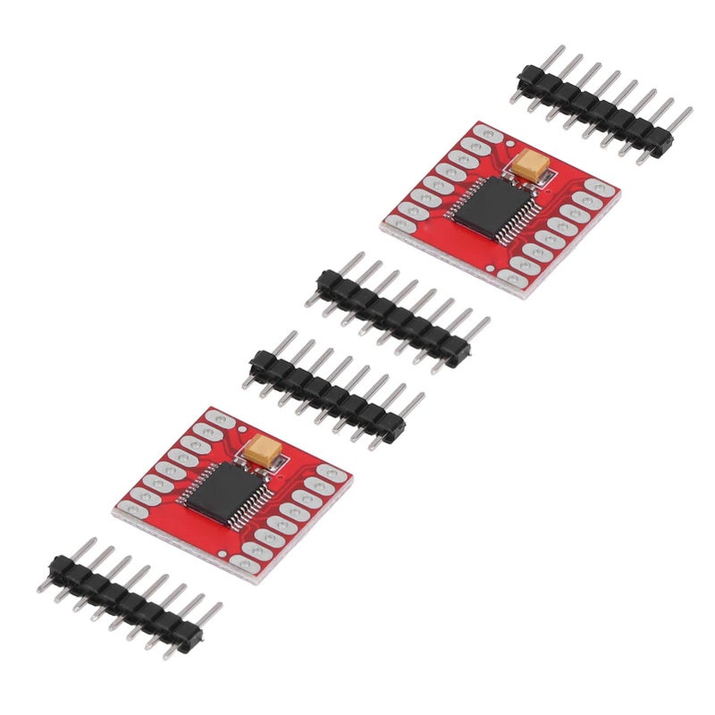 Dual H Bridge DC Motor Driver Module with Over Current Protection Controller Board - Image 2