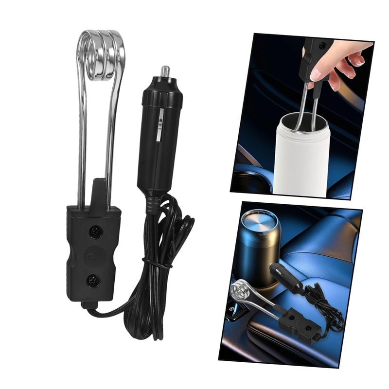 سخان غمر مياه محمول 12 فولت، غلاية صغيرة للسفر لتحضير الشاي والقهوة ومشروبات السيارة - Image 5