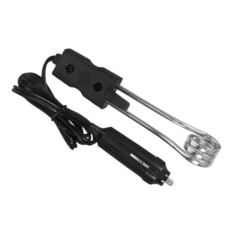 سخان غمر مياه محمول 12 فولت، غلاية صغيرة للسفر لتحضير الشاي والقهوة ومشروبات السيارة - Image 2