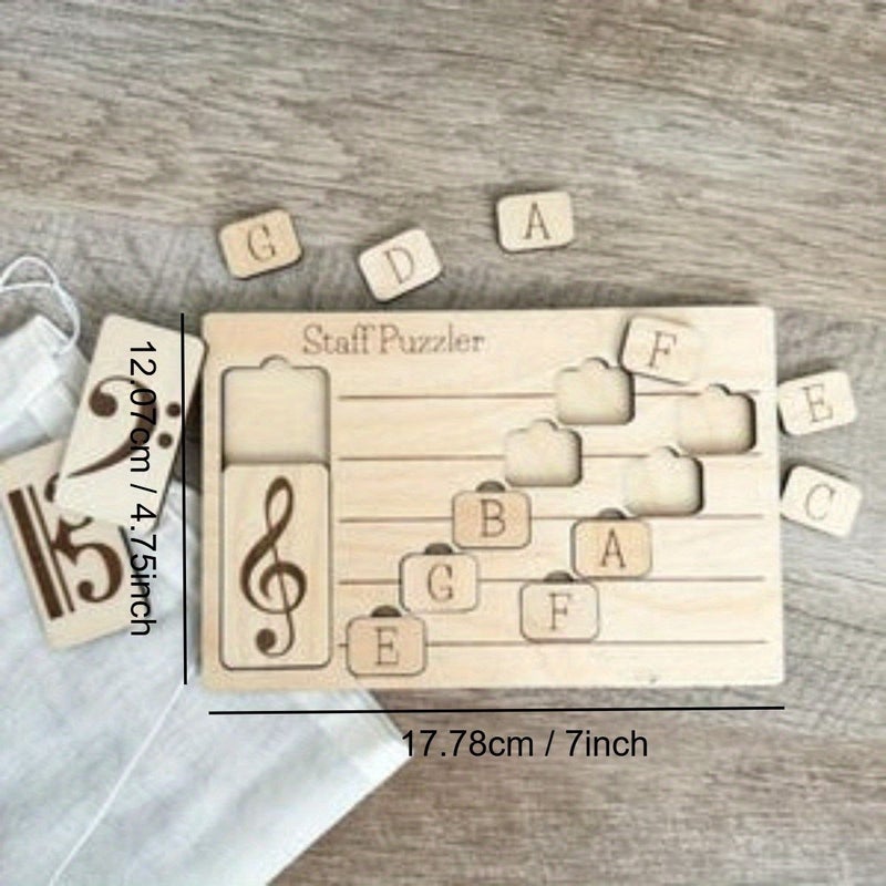Model Music Sheet Teaching Combination Board For School Daily Office Supplies Music Training Demonstration Display - Image 5
