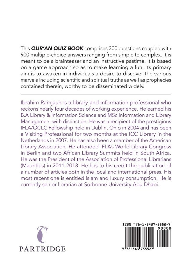 null - Qur'An Quiz Book: 300 Questions 900 Multiple-Choice Answers (Black & White Edition) - Image 1