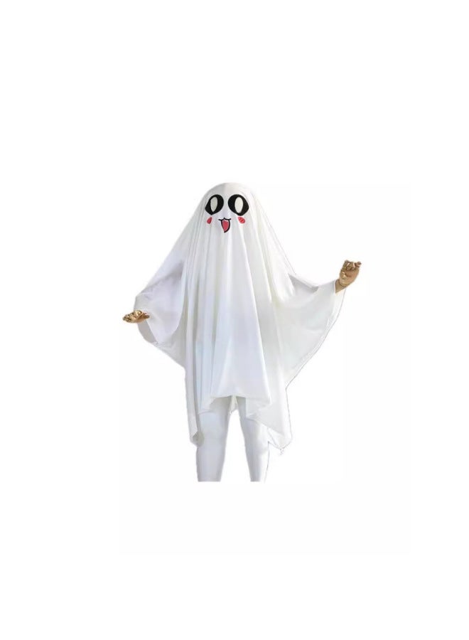 Halloween Costume for Baby and Kid Speechless face Suitable for height:M Pretend Play Suit Halloween Dress up Party costume for girls and boys - Image 4