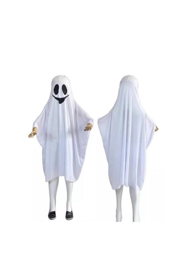Halloween Costume for Baby and Kid Speechless face Suitable for height:M Pretend Play Suit Halloween Dress up Party costume for girls and boys - Image 2