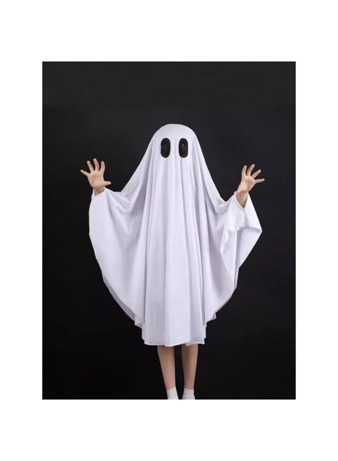 Halloween Costume for Baby and Kid Speechless face Suitable for height:M Pretend Play Suit Halloween Dress up Party costume for girls and boys - Image 3