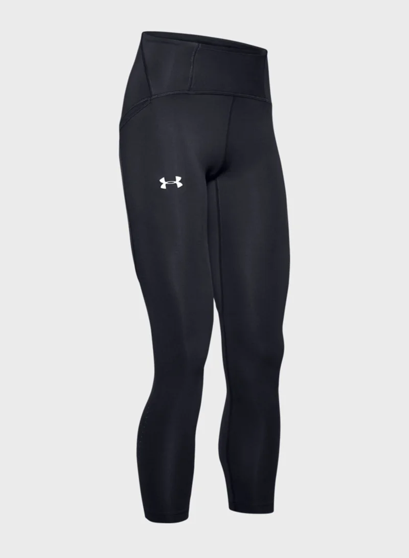 UNDER ARMOUR Qualifier Speedpocket Perforated Cropped Tights