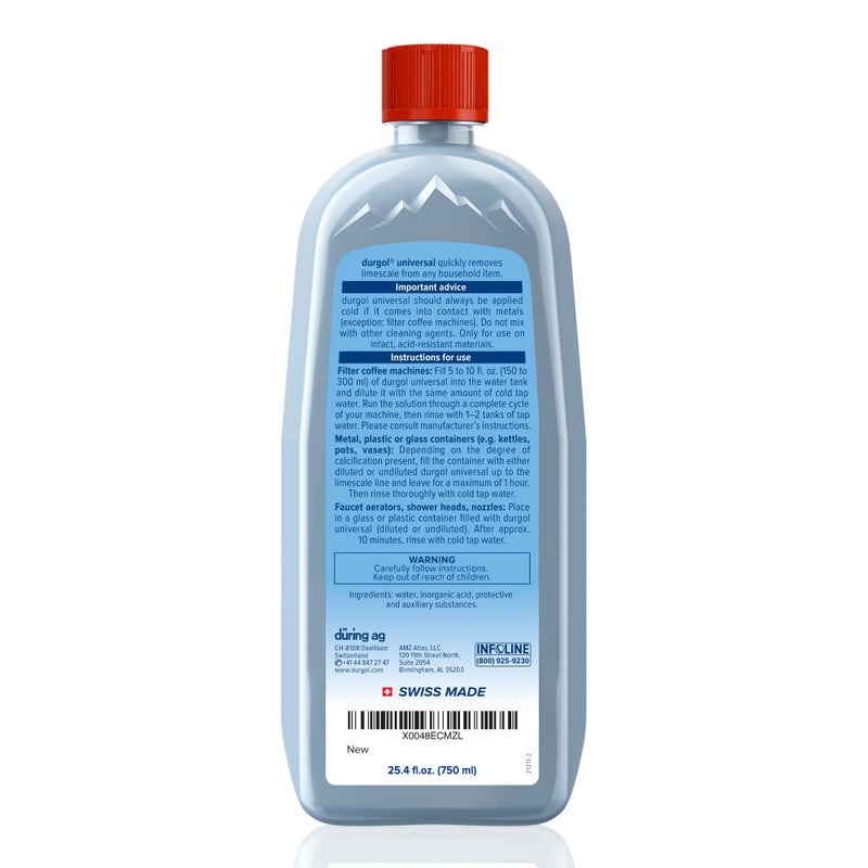 Durgol Universal Multipurpose Descaler/Decalcifier for Kitchen and Household Items, 25.4 Ounce - Image 2