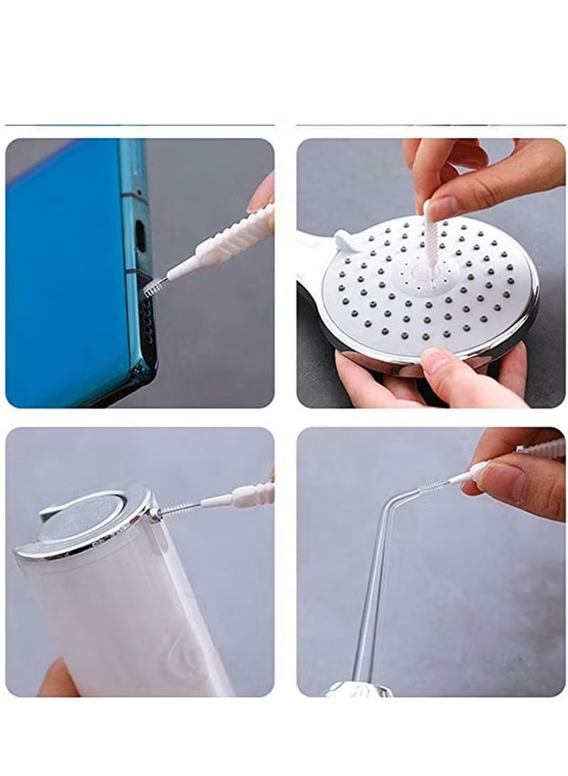 10 Pieces-Shower Head Cleaning Brush Set,  Multi-Function Ultra-Fine Brush Anti-Clogging Deep Cleaning Kit  - Image 4