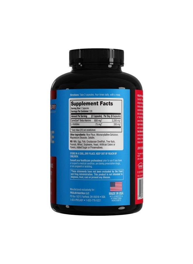 PROLAB Prolab Beta Alanine Extreme Capsules Pack of 240  - Image 2