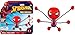 JARU Spiderman Window Crawler Wall Climbers Rolling Sticky Toys 1 Unit Marvel Avengers Superheroes Fidget Toy Wall Walker Climber Crawler Sticky Wacky Toy Party Games Pinata Toys 68121 - Image 3